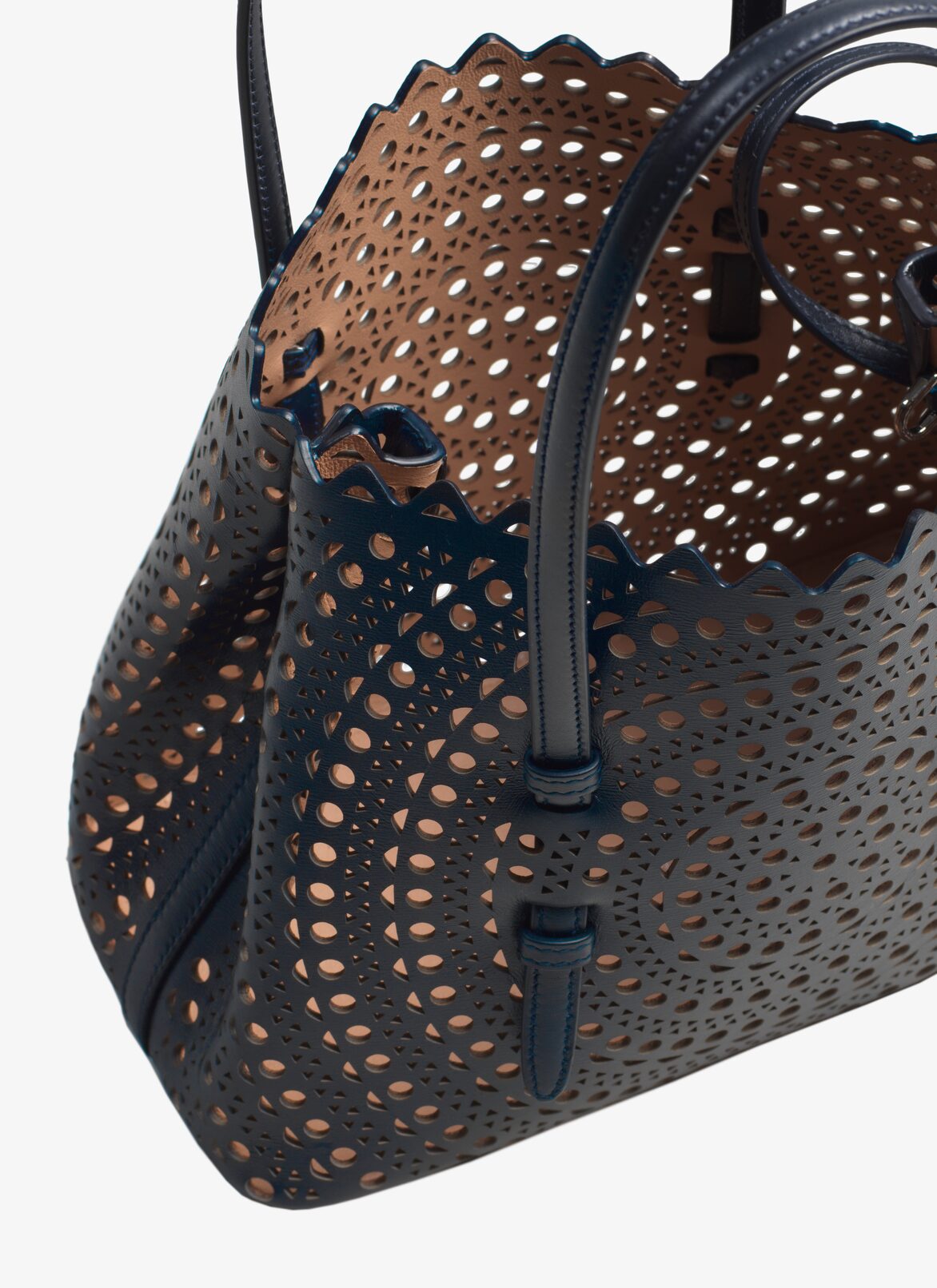 Mina 25 Tote-Bag ALAÏA NIGHT BLUE MINA 25 TOTE-BAG